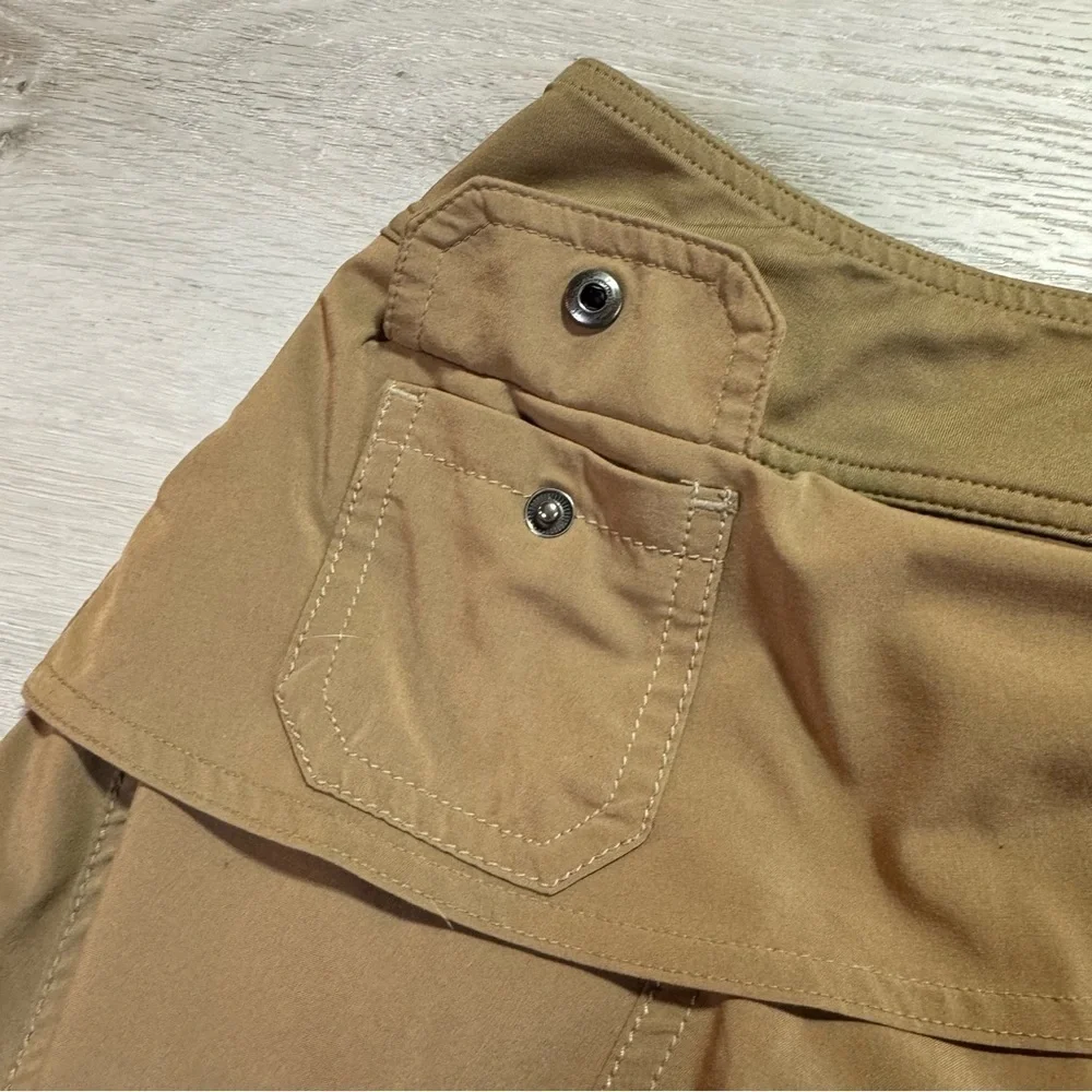 Athleta Y2K Wherever Low Rise Utility Skort, Tan, Size 2P